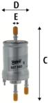 VALEO filtru combustibil VALEO 587060 (587060)