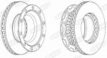 BERAL Disc frana BERAL BCR222A (BCR222A)