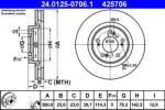ATE Disc frana ATE 24.0125-0706.1 (24.0125-0706.1)
