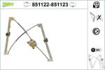 VALEO Mecanism actionare geam VALEO 851123 (851123)
