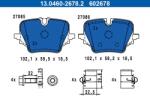ATE set placute frana, frana disc ATE 13.0460-2678.2 (13.0460-2678.2)
