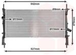 VAN WEZEL Radiator, racire motor VAN WEZEL 18002405 (18002405)