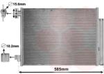 VAN WEZEL Condensator, climatizare VAN WEZEL 15005011 (15005011)