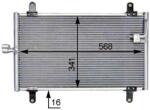 MAHLE Condensator, climatizare MAHLE BEHR AC 514 000S (AC 514 000S)