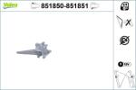 VALEO Mecanism actionare geam VALEO 851851 (851851)