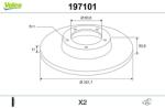 VALEO Disc frana VALEO 197101 (197101)