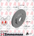 ZIMMERMANN Disc frana ZIMMERMANN COAT Z 610.3700. 20 (610.3700.20)