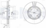 DELPHI Disc frana DELPHI BG3063 (BG3063)