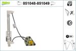 VALEO Mecanism actionare geam VALEO 851048 (851048)