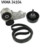 SKF Set curea transmisie cu caneluri SKF VKMA 34104 (VKMA 34104)