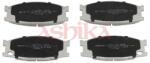 ASHIKA set placute frana, frana disc ASHIKA 50-05-507 (50-05-507)