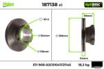 VALEO Disc frana VALEO 187138 (187138)