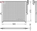 DENSO Condensator, climatizare DENSO DCN05001 (DCN05001)