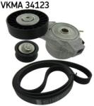 SKF Set curea transmisie cu caneluri SKF VKMA 34123 (VKMA 34123)