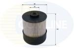 COMLINE filtru combustibil COMLINE EFF307D (EFF307D)