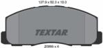 TEXTAR set placute frana, frana disc TEXTAR 2095501 (2095501)
