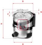 SOFIMA filtru combustibil SOFIMA S 5418 GC (S 5418 GC) - automobilus