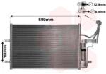 VAN WEZEL Condensator, climatizare VAN WEZEL 27005184 (27005184)