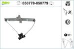 VALEO Mecanism actionare geam VALEO 850779 (850779)