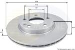 COMLINE Disc frana COMLINE ADC1642V (ADC1642V)