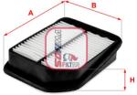 SOFIMA Filtru aer SOFIMA S 3725 A (S 3725 A) - automobilus