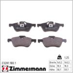 ZIMMERMANN set placute frana, frana disc ZIMMERMANN 23281.180. 1 (23281.180.1)
