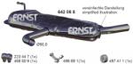 ERNST Toba esapament finala ERNST 642088 (642088)