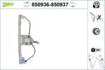 VALEO Mecanism actionare geam VALEO 850937 (850937)