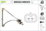 VALEO Mecanism actionare geam VALEO 850322 (850322)