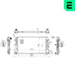 ERA Radiator, racire motor ERA 673028 (673028)