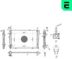 ERA Radiator, racire motor ERA 673408 (673408)