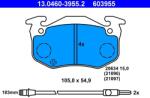 ATE set placute frana, frana disc ATE 13.0460-3955.2 (13.0460-3955.2)