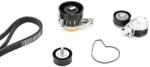 CONTITECH Pompa apa + Set curea transmisie cu caneluri CONTITECH 6PK1715WP2 (6PK1715WP2)