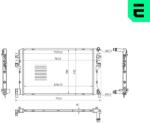ERA Radiator, racire motor ERA 673050 (673050)