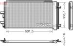 DENSO Condensator, climatizare DENSO DCN05110 (DCN05110)