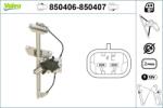 VALEO Mecanism actionare geam VALEO 850406 (850406)
