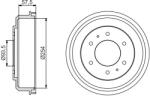 Bosch Tambur frana BOSCH 0 986 477 220 (0 986 477 220)