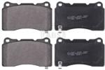 ABS set placute frana, frana disc ABS 37857 (37857)