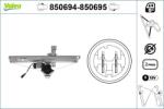 VALEO Mecanism actionare geam VALEO 850694 (850694)