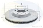 COMLINE Disc frana COMLINE ADC2727V (ADC2727V)