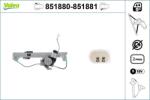VALEO Mecanism actionare geam VALEO 851880 (851880)