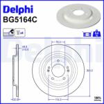 DELPHI Disc frana DELPHI BG5164C (BG5164C) - automobilus