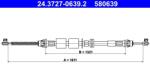ATE Cablu, frana de parcare ATE 24.3727-0639.2 (24.3727-0639.2)