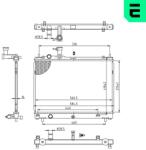 ERA Radiator, racire motor ERA 673591 (673591)