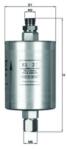 MAHLE filtru combustibil MAHLE KL 21 (KL 21) - automobilus