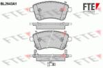 FTE set placute frana, frana disc FTE 9010885 (9010885)