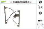 VALEO Mecanism actionare geam VALEO 850793 (850793)