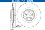 ATE Disc frana ATE 24.0132-0173.1 (24.0132-0173.1) - automobilus
