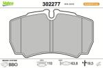 VALEO set placute frana, frana disc VALEO ESSENTIAL 302277 (302277)