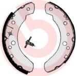 BREMBO Set saboti frana BREMBO ESSENTIAL LINE S 24 537 (S 24 537)